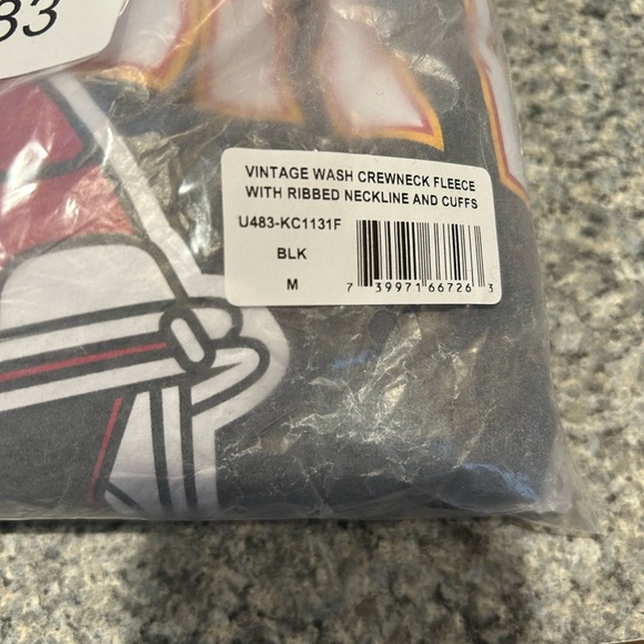 NWT - Game Day Couture Kansas City Football Graphic Oversized Crewneck - Picture 7 of 7